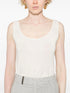 ribbed-knit tank top